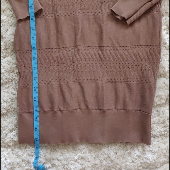 EUC Light brown sweater tunic - Picture 5 of 8